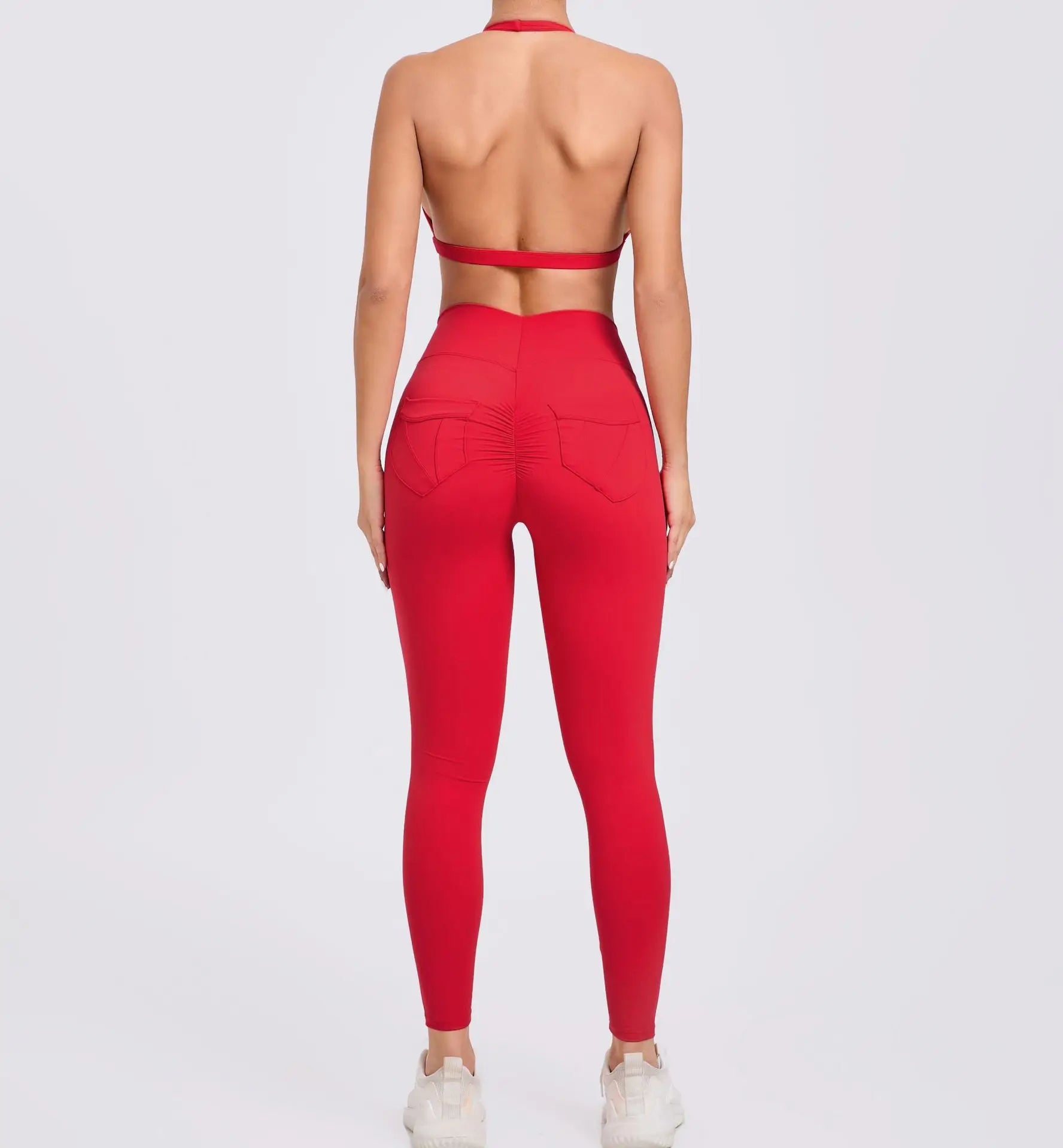 Yoga Clothing Fitness Legging High Waist 2 Pieces Sports Suit Women's Yoga Suit Gym Training Set Women's Running Suit Quick Dry