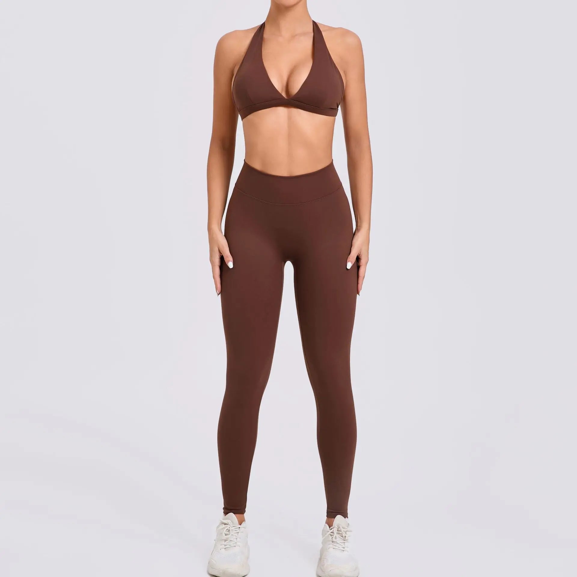 Yoga Clothing Fitness Legging High Waist 2 Pieces Sports Suit Women's Yoga Suit Gym Training Set Women's Running Suit Quick Dry