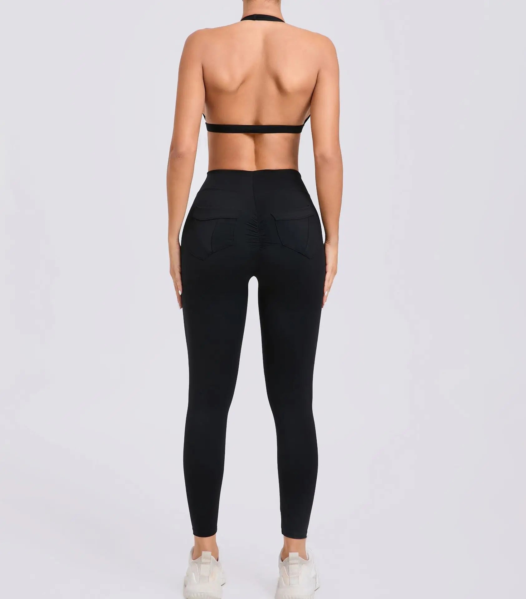 Yoga Clothing Fitness Legging High Waist 2 Pieces Sports Suit Women's Yoga Suit Gym Training Set Women's Running Suit Quick Dry