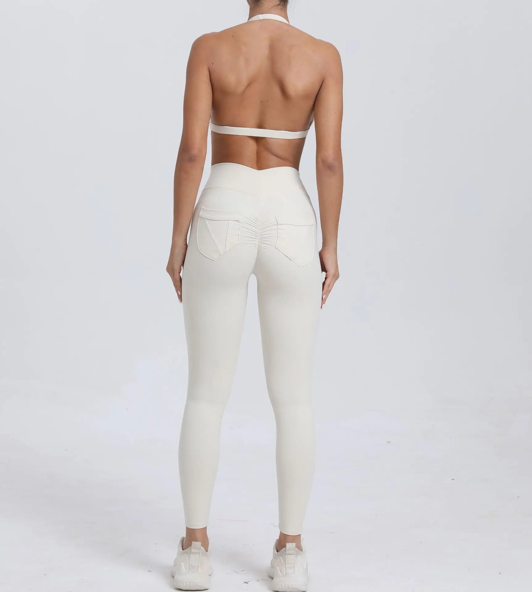 Yoga Clothing Fitness Legging High Waist 2 Pieces Sports Suit Women's Yoga Suit Gym Training Set Women's Running Suit Quick Dry