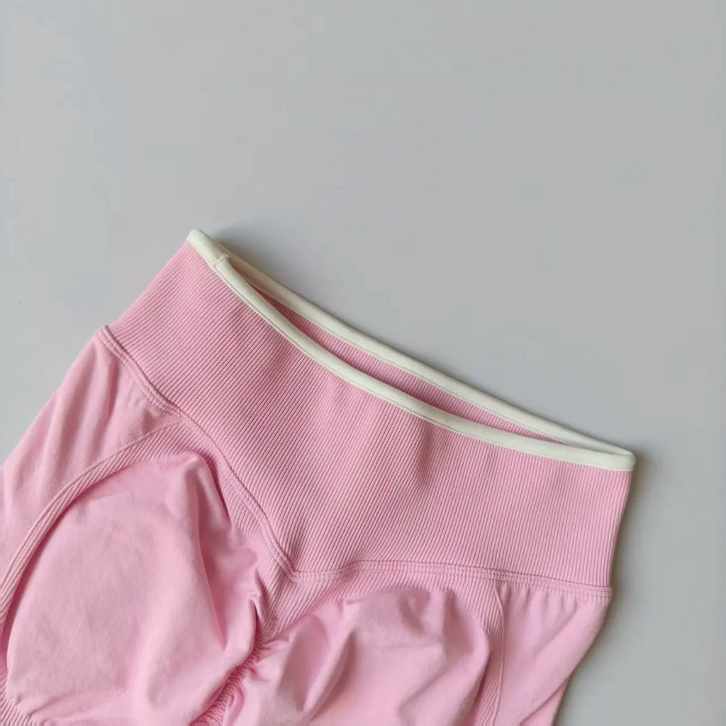 Seamless 2PCS Legging Sets Women's Strappy Sports Bras and Leggings High Waist Fitness Sculpt Leggings Running Pants Gym Suits