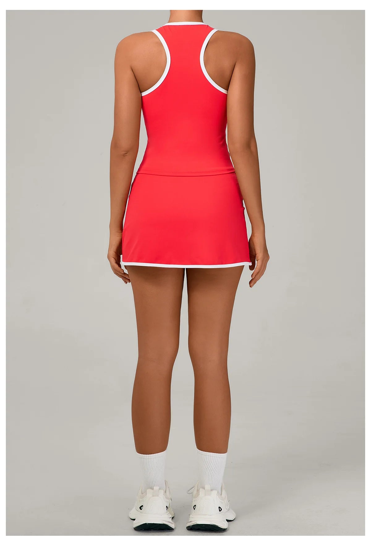 2 Pieces Yoga Set Gym Set Women Tracksuit Yoga Vest Sports Short Skirt Sport Suits Workout Sportswear Running Clothing Gym Wear