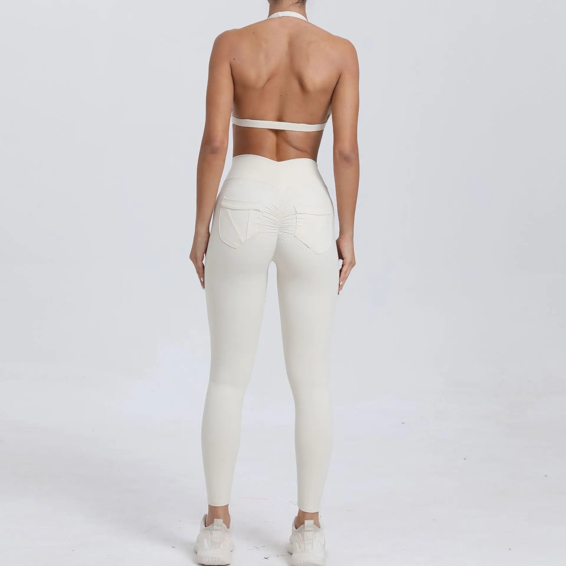 Yoga Clothing Fitness Legging High Waist 2 Pieces Sports Suit Women's Yoga Suit Gym Training Set Women's Running Suit Quick Dry