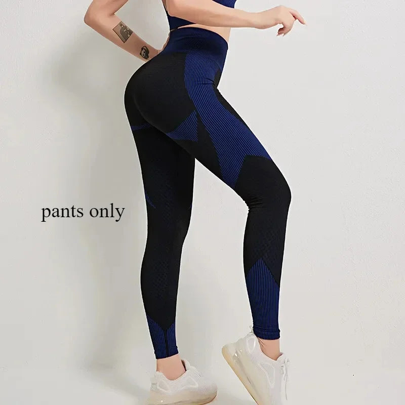 Yoga Clothes Gym Wear Women Fitness Clothing Outfit Workout Zipper Sportswear Long Sleeve Crop Bra Top Leggings Seperately Sold