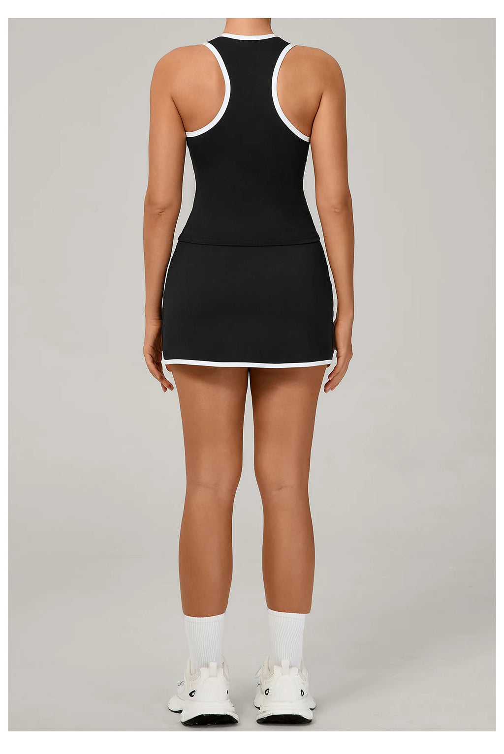 2 Pieces Yoga Set Gym Set Women Tracksuit Yoga Vest Sports Short Skirt Sport Suits Workout Sportswear Running Clothing Gym Wear