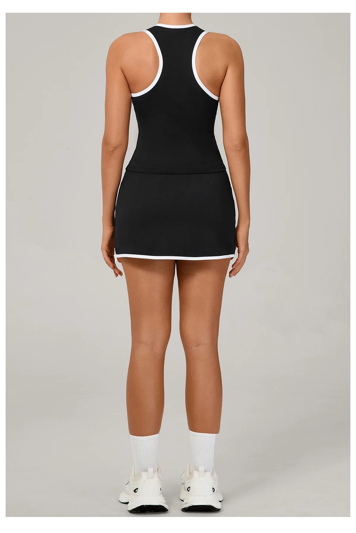 2 Pieces Yoga Set Gym Set Women Tracksuit Yoga Vest Sports Short Skirt Sport Suits Workout Sportswear Running Clothing Gym Wear