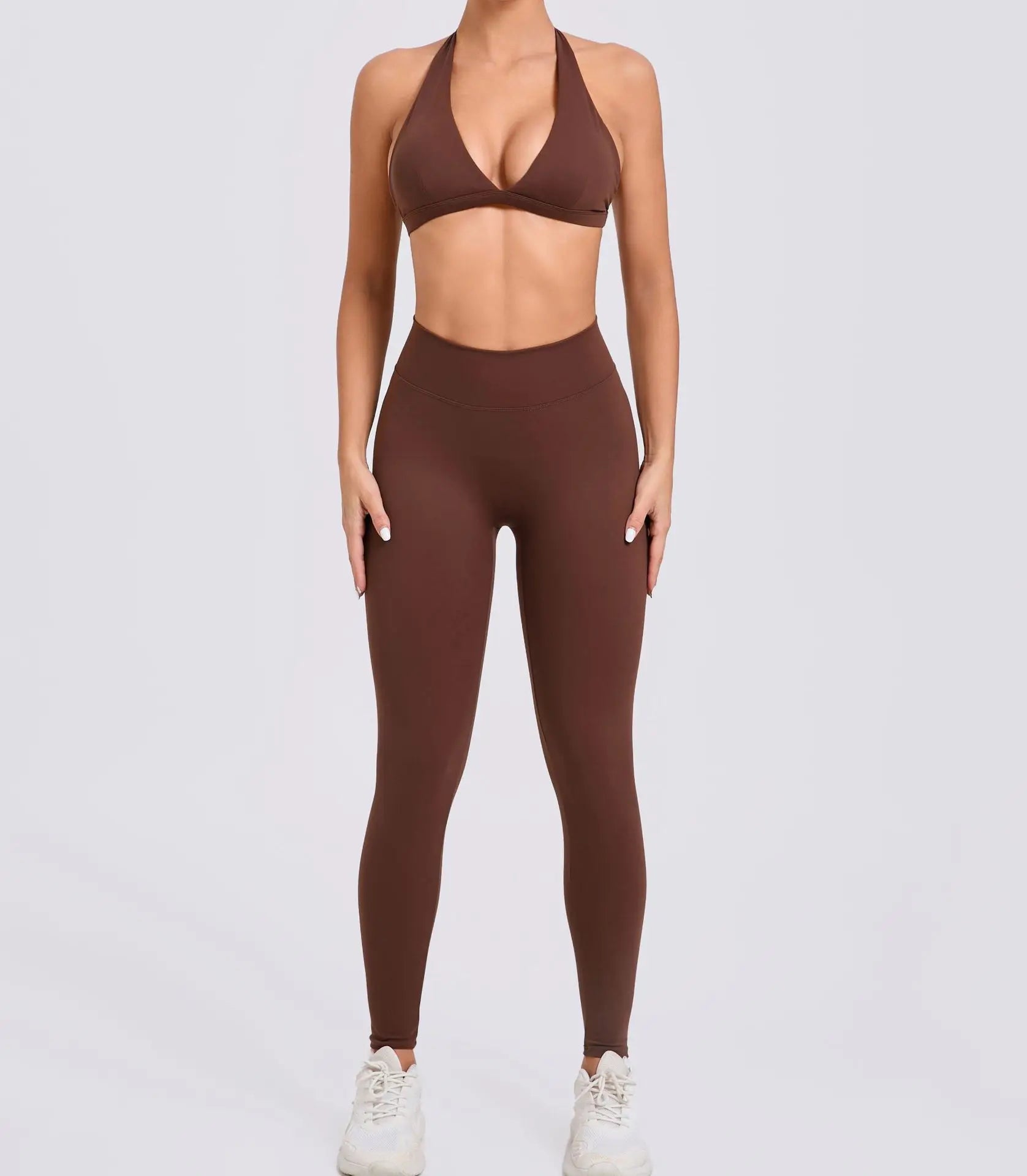 Yoga Clothing Fitness Legging High Waist 2 Pieces Sports Suit Women's Yoga Suit Gym Training Set Women's Running Suit Quick Dry