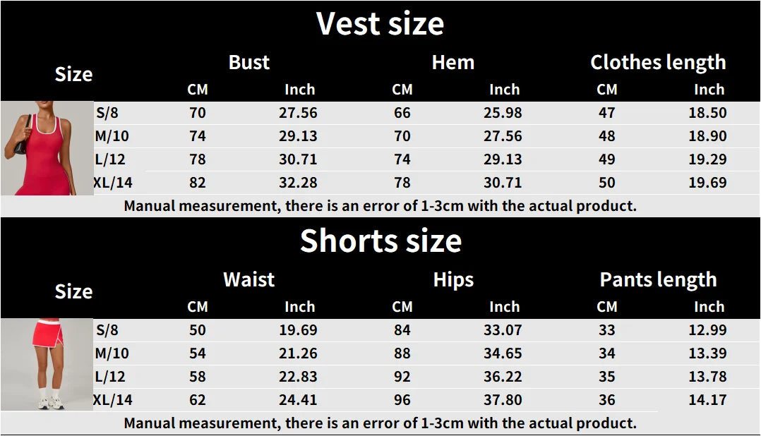 2 Pieces Yoga Set Gym Set Women Tracksuit Yoga Vest Sports Short Skirt Sport Suits Workout Sportswear Running Clothing Gym Wear