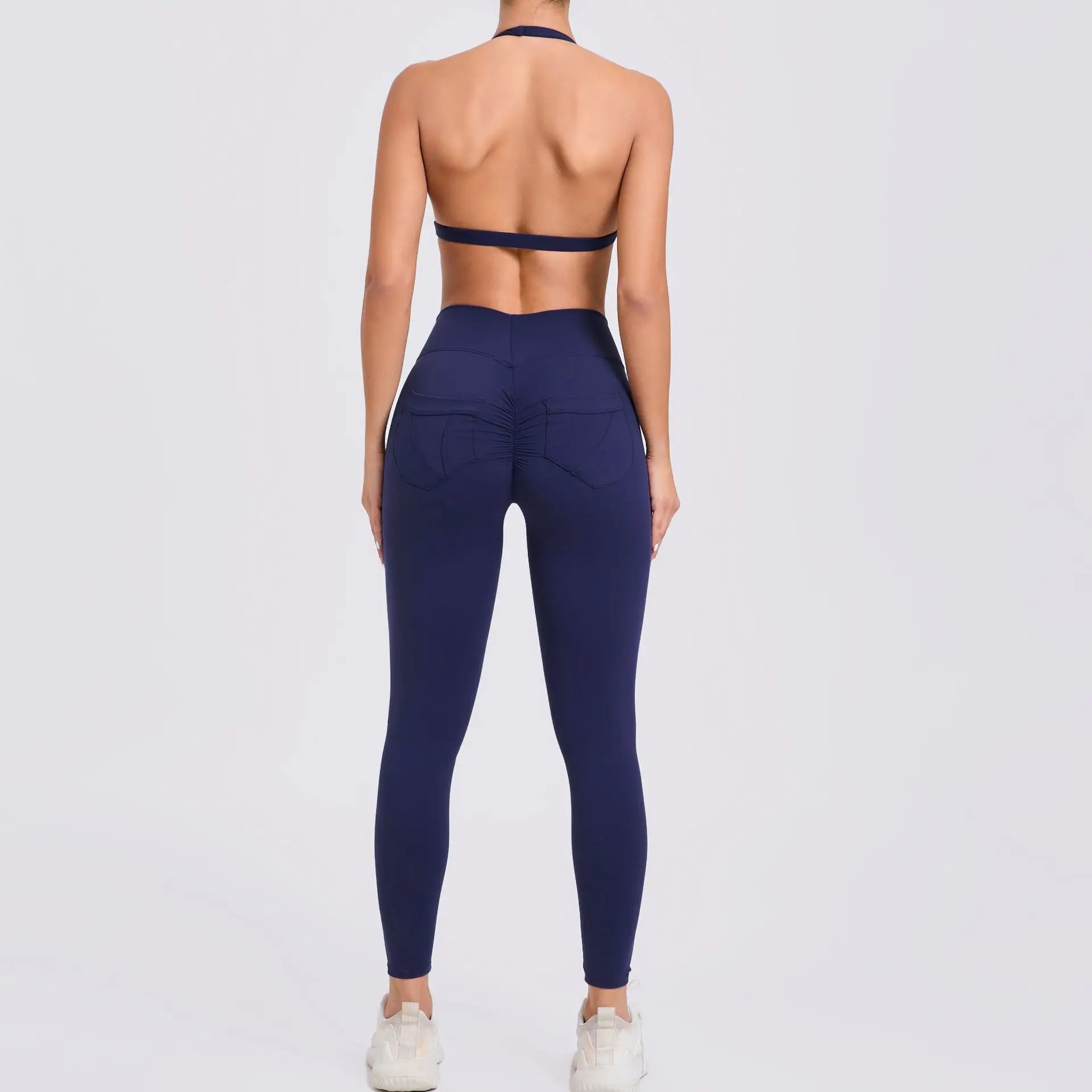 Yoga Clothing Fitness Legging High Waist 2 Pieces Sports Suit Women's Yoga Suit Gym Training Set Women's Running Suit Quick Dry