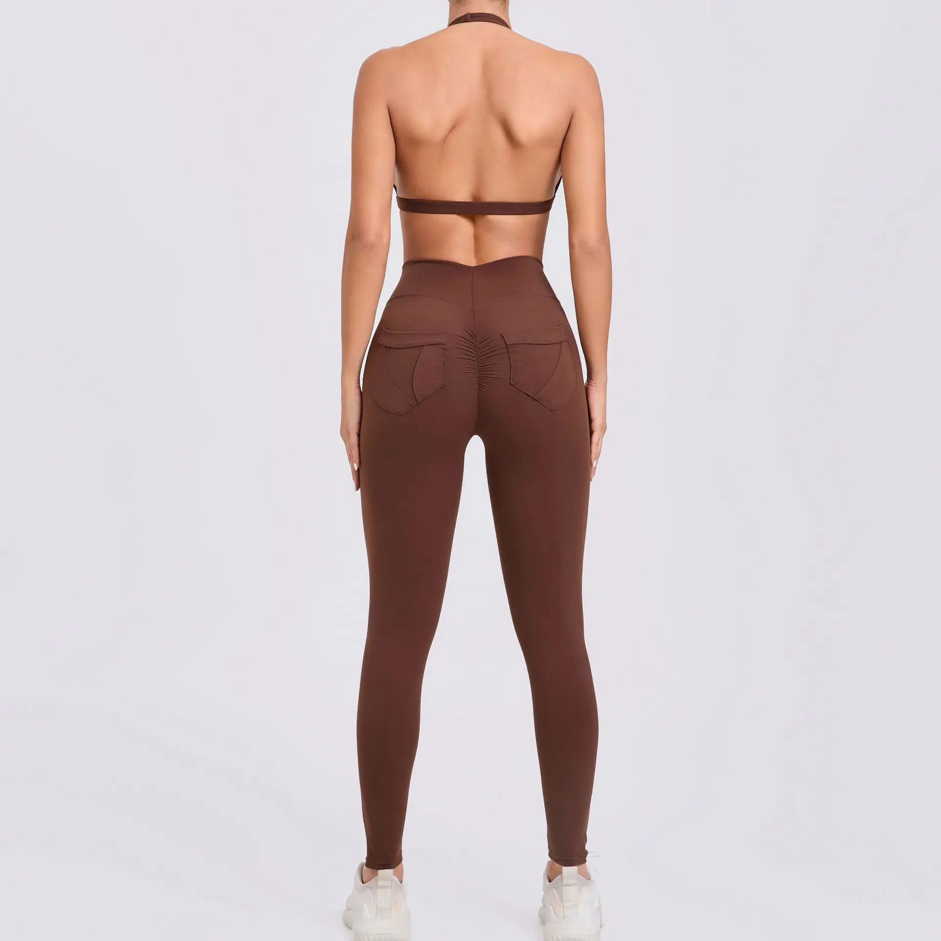 Yoga Clothing Fitness Legging High Waist 2 Pieces Sports Suit Women's Yoga Suit Gym Training Set Women's Running Suit Quick Dry