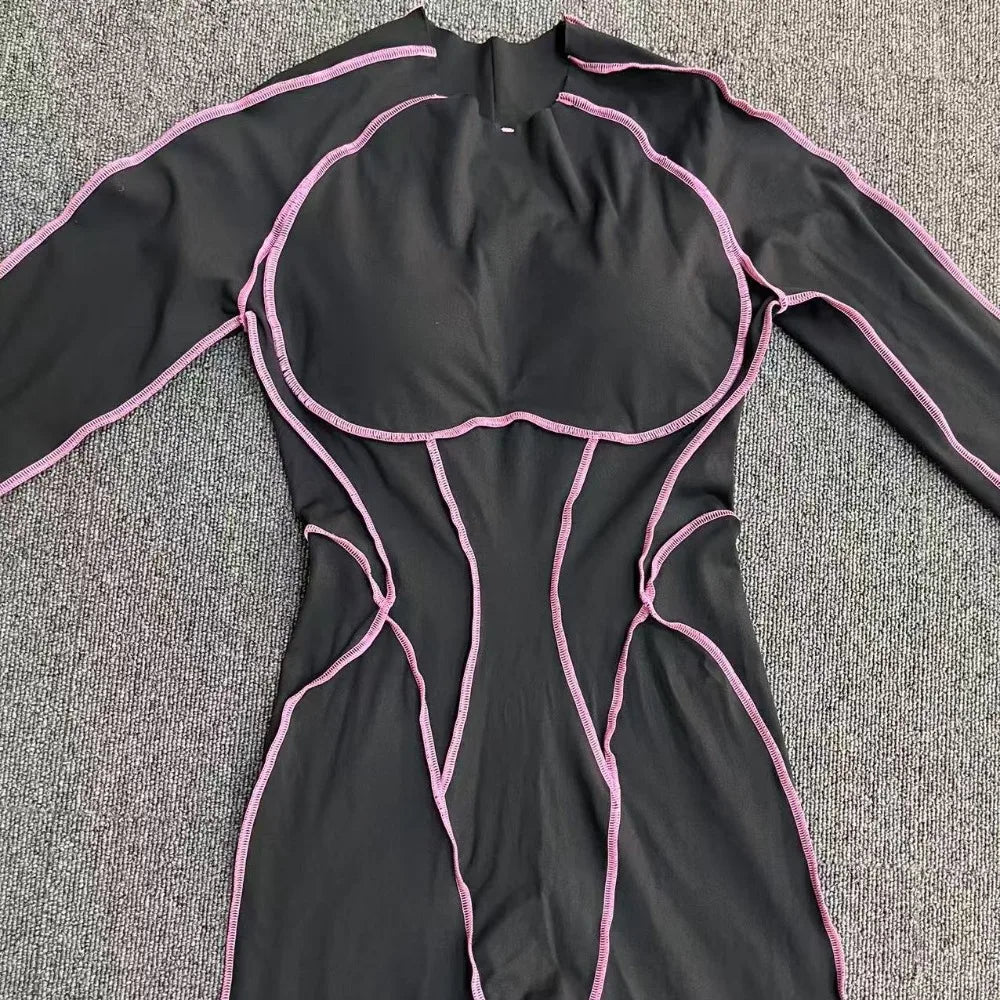 Workout Jumpsuit Sports Overalls Women Tracksuit Gym Clothing Running Romper Fitness Suits Gym Sportswear Yoga Set Activewear