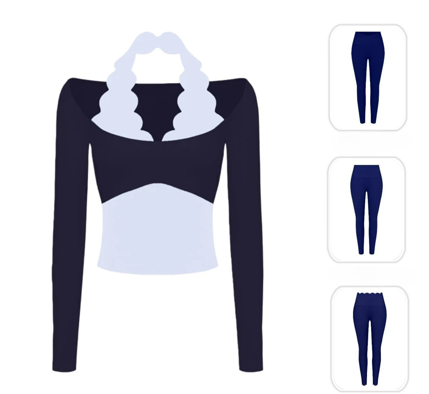 Gym Shirts 2026 Fitness Tops Sports Wear Breathable Moisture Wicking Halter Neck Long Sleeve Yoga Clothes Blouses